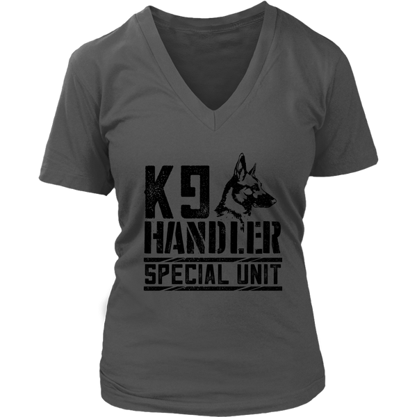 K9 Handler Special Police Unit T-Shirt - Guard Dog Tee - Womens Plus Size Up To 4X