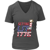 4th of July T-Shirt - Fireworks T - Independence Day Tee - Womens Plus Size Up To 4X