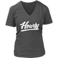 Howdy T Shirt - Rodeo Sport Tshirt - Cowgirl T-Shirt  - Womens Plus Size Up To 4X