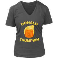 Donald Trump Pumpkin T-Shirt - Halloween Costume Tee - Womens Plus Size up to 4X