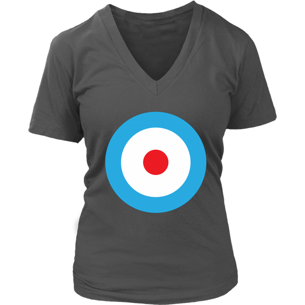 Bulls Eye Target T-Shirt - Archery Tshirt - Bullseye Tee - Womens Plus Size Up To 4X