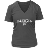 Archery Girl Tshirt - Archers T-Shirt - Sports Hunting Tee - Womens Plus Size Up To 4X