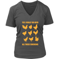 Chicken Poultry Farmer Tshirt - Farm Animal Chickens - Womens Plus Size Up To 4X