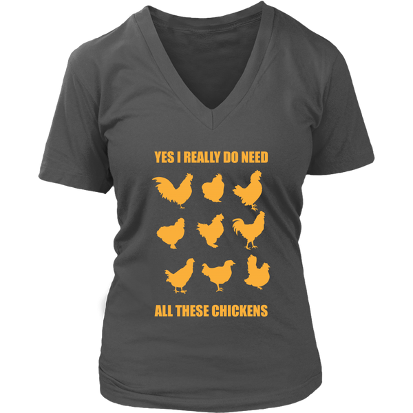 Chicken Poultry Farmer Tshirt - Farm Animal Chickens - Womens Plus Size Up To 4X