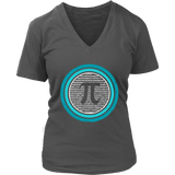 PI Shield T-shirt - Math Novelty Tee - Pi Day Parade T Shirt - Womens Plus Size Up To 4X