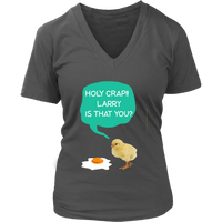 Cute Egg and Chick Funny Animal Graphic T-shirt - Joke Tee - Womens Plus Size Up To 4X