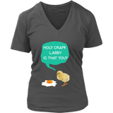 Cute Egg and Chick Funny Animal Graphic T-shirt - Joke Tee - Womens Plus Size Up To 4X