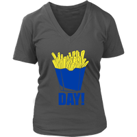 Fry Day Shirt - Fast Food Tee Shirt - French Fries T-Shirt - Womens Plus Size Up To 4X