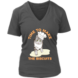 Cute Cat Kneeding Biscuits Tshirt - Kitty Lover T-Shirt - Womens Plus Size Up To 4X