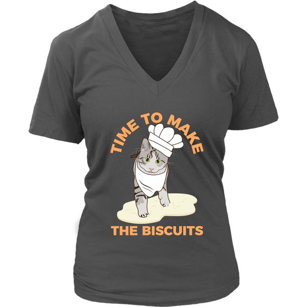 Cute Cat Kneeding Biscuits Tshirt - Kitty Lover T-Shirt - Womens Plus Size Up To 4X