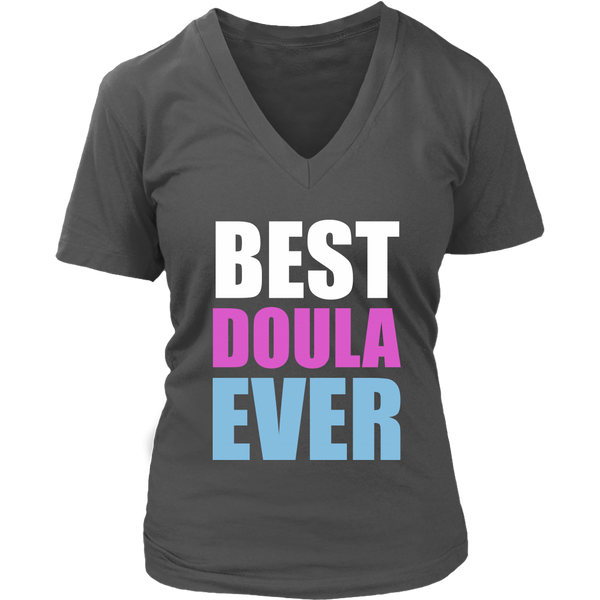 Best Doula Ever Tshirt - Midwife Childbirth Labor Coach - Womens Plus Size Up To 4X