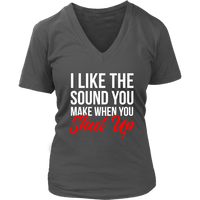 Dont Talk To Me Tee - Shut Up Tshirt - Sarcasm Novelty Shirt - Insult - Womens Plus Size Up To 4X