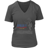 Apollo 11 Moon Landing 1969 Anniversary T-Shirt - Womens Plus Size Up To 4X