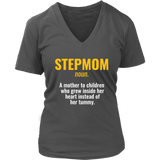 Stepmom Definition Tshirt - Mother's Day Gift T Shirt - Womens Plus Size Up To 4X