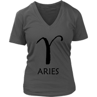 Aries T-Shirt - Zodiac Sign Tshirt - Horoscope Tee Shirts - Womens Plus Size Up To 4X