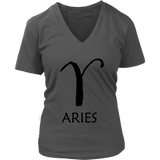 Aries T-Shirt - Zodiac Sign Tshirt - Horoscope Tee Shirts - Womens Plus Size Up To 4X