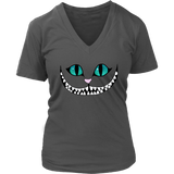 Halloween Cheshire Cat Tshirt - Alice in Wonderland - Womens Plus Size up to 4X