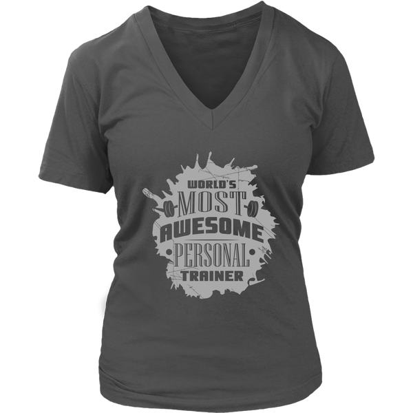 Awesome Personal Trainer Tshirt - Fitness Workout Motivation Tee - Womens Plus Size Up To 4X