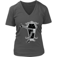 Coffin T-Shirt - Halloween Tshirt - Sexy Legs Tee Shirt - Womens Plus Size Up To 4X