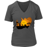 Wildlife Safari Tee - Endangered Extinct Animal Rhinoceros - Womens Plus Size Up To 4X