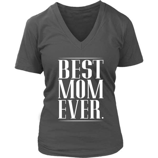 Best Mom Ever T-Shirt - Mother's Day Gift From Son And Daughter - Womens Plus Size Up To 4X