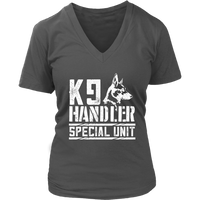 K9 Handler Special Police Unit T-Shirt - Dog Lover Tee - Womens Plus Size Up To 4X