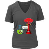 Chemical Reaction Tshirt - Chemistry Science T-Shirt - Womens Plus Size Up To 4X