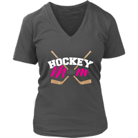 Hockey Ice Game Shirt for Cheer Mom Tshirt - Mother's Day T-Shirt - Womens Plus Size Up To 4X