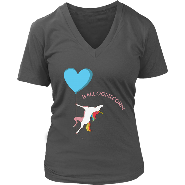 Balloonicorn T-Shirt - Balloon Unicorn Tshirt - Kids Tee - Womens Plus Size up to 4X