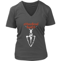 Arrowhead Hunter T-Shirt - Hunting Artifact Arrowheads Tee - Womens Plus Size Up To 4X