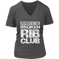 Broken Rib Club T-Shirt - Injured Bones and Ribs T Shirt