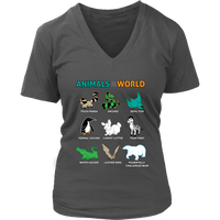 Funny T-Shirt - Wildlife Humor Tshirt - Animals Tee - Womens Plus Size up to 4X