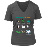 Funny T-Shirt - Wildlife Humor Tshirt - Animals Tee - Womens Plus Size up to 4X