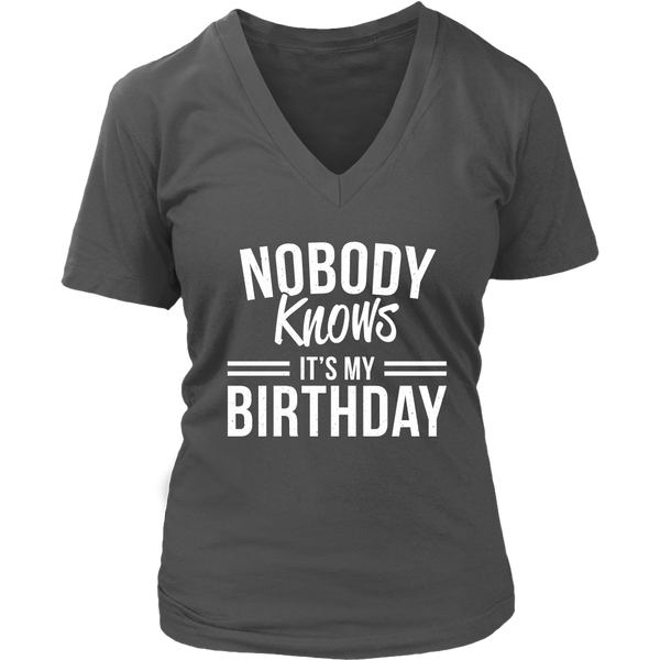 It's My Birthday - Statement T-Shirt - Funny T shirt - Irony - Womens Plus Size Up To 4X