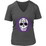 Skull Graphic Shirt - Halloween Tshirt - Dia De Los Muertos - Womens Plus Size Up To 4X