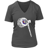 Axe Throwing Target Tshirt - Swing Master - Weird Hobby - Womens Plus Size Up To 4X