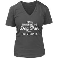 Dog Hair T-Shirt - Relaxed Weekend Tshirt - Dog Owners Tee - Womens Plus Size Up To 4X