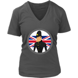 British Bobby Policeman Tshirt - UK English Police Officer - Womens Plus Size Up To 4x