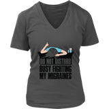 Migraine Awareness T-Shirt - Womens Novelty Tee - Womens Plus Size Up To 4X