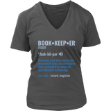 Bookkeeper Funny Definition Joke Tshirt - Accountant Tee - Womens Plus Size Up To 4X