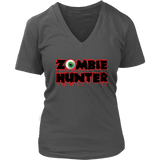 Zombie Hunter Halloween T-Shirt - Bloody Zombies Tee Scary T - Womens Plus Size up to 4X