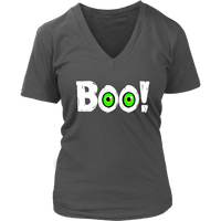 Boo Halloween Costume Tshirt - Scary Eyeballs T-Shirt