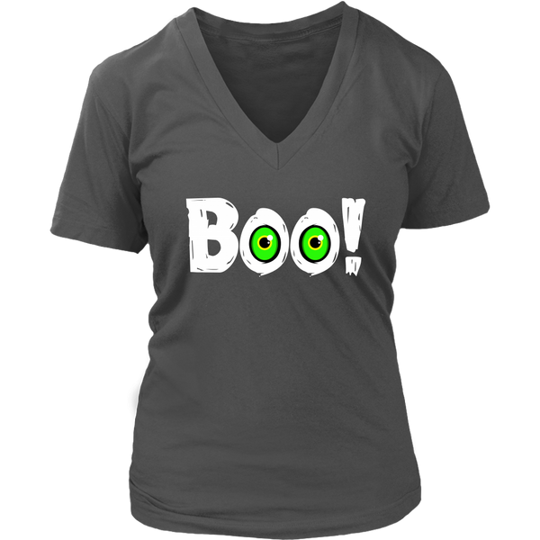 Boo Halloween Costume Tshirt - Scary Eyeballs T-Shirt