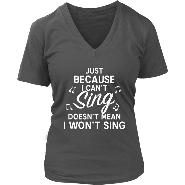 Wannabe Singer Tshirt - Funny Music T-Shirt - Novelty Tee - Womens Plus Size Up To 4X