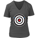 Bullseye Axe Throwing Sport T-Shirt - Bull's Eye Ax Throwing - Womens Plus Size Up To 4X