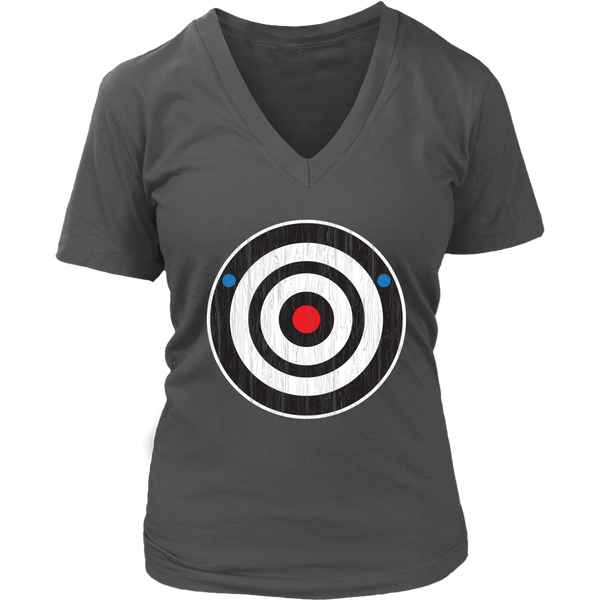 Bullseye Axe Throwing Sport T-Shirt - Bull's Eye Ax Throwing - Womens Plus Size Up To 4X