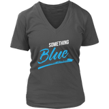 Something Blue - Wedding Gift - Bride Shirt - Novelty Tee - Womens Plus Size Up To 4X