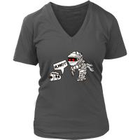 Mummy T-Shirt - Funny Tee - Halloween Tshirt - Pun Shirt - Womens Plus Size Up To 4X