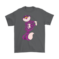 Cheshire Cat T-Shirt Purple Cat Floating Shirt