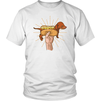 Funny Men's T-Shirt - Cute Wiener Dog T Shirt - Graphic